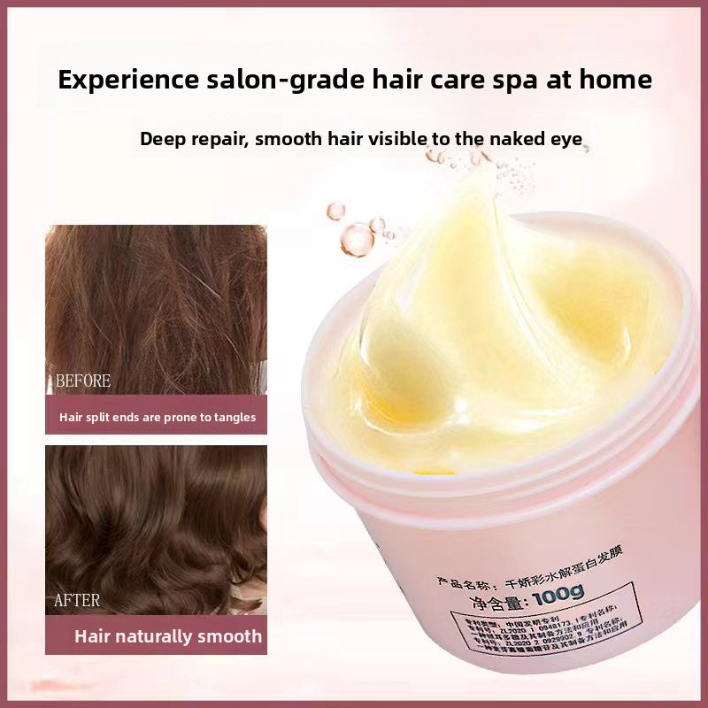 Hydrolyzed protein hair mask conditioner