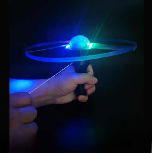 Pull-String Flying Saucer Toy