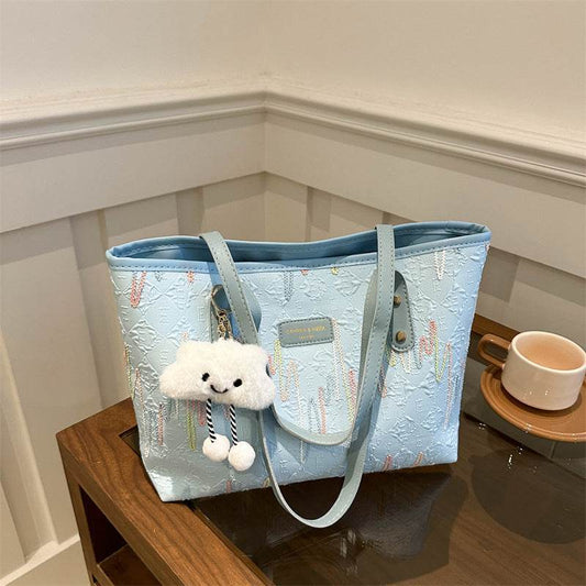 Cute texture pendant shoulder bag - Price Value Store