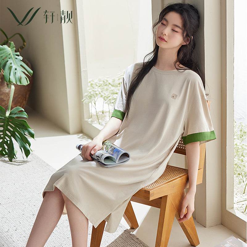 Summer thin short-sleeved modal cotton sexy pajamas - Price Value Store