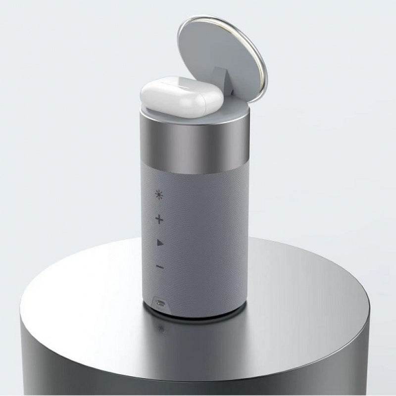 Magnetic suction wireless audio charging mobile phone headset magnetic suction wireless charging household mini portable desk decoration speaker - Price Value Store