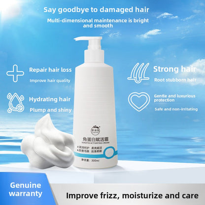 Keratin revitalizing Cream Moisturizing hair mask