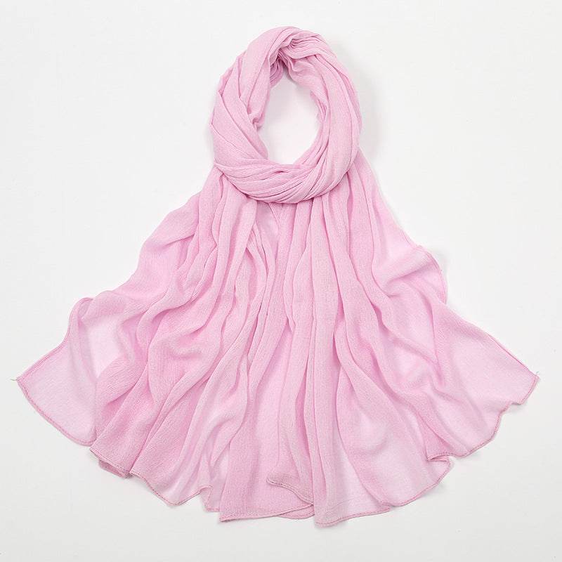 Solid-color simple headscarf - Price Value Store