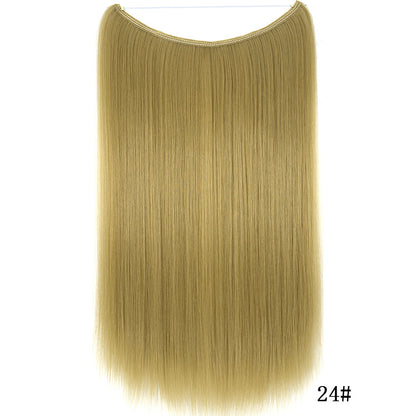 Seamless Straight Synthetic Hair Patch