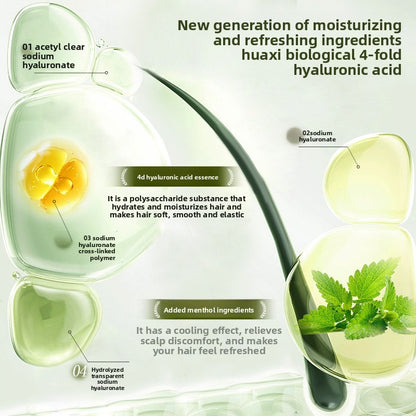 Anti-Dandruff Fluffy Moisturizing Hair Care Fragrance Shampoo