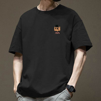 Men's Casual Cotton Short Sleeve T-shirt - Price Value Store