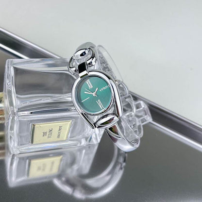 Vintage Button Bracelet Watch Fashion Quartz Women's Wristwatch. - Price Value Store