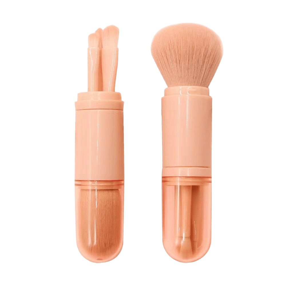 Portable 4-in-1 Telescopic Makeup Brush Set - Price Value Store