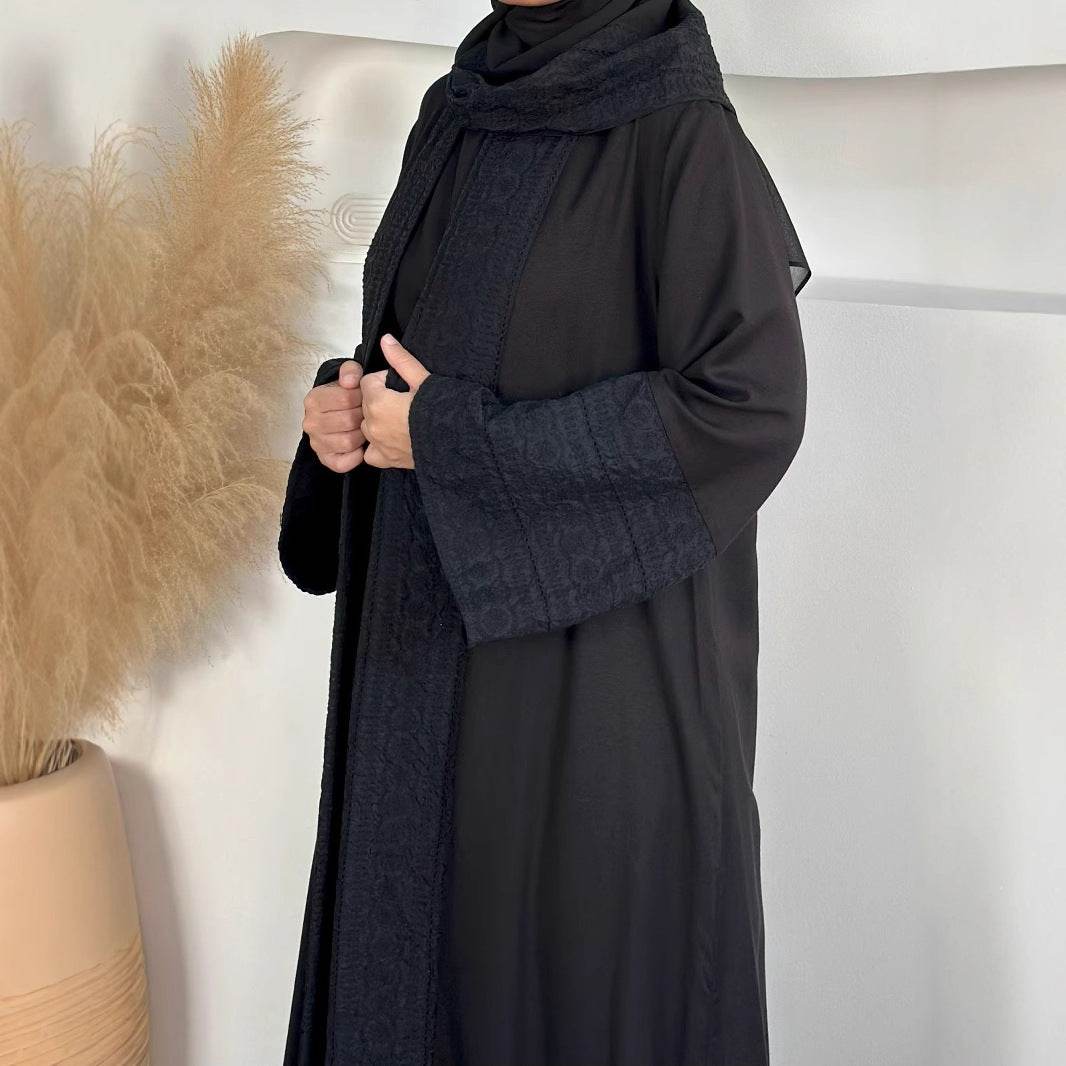 Scarf Inner Skirt Long Robe e Dress - Price Value Store