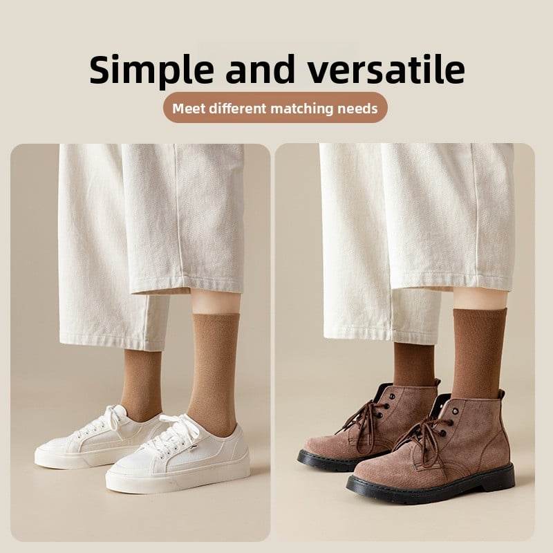 mid-calf length socks casual cotton socks - Price Value Store