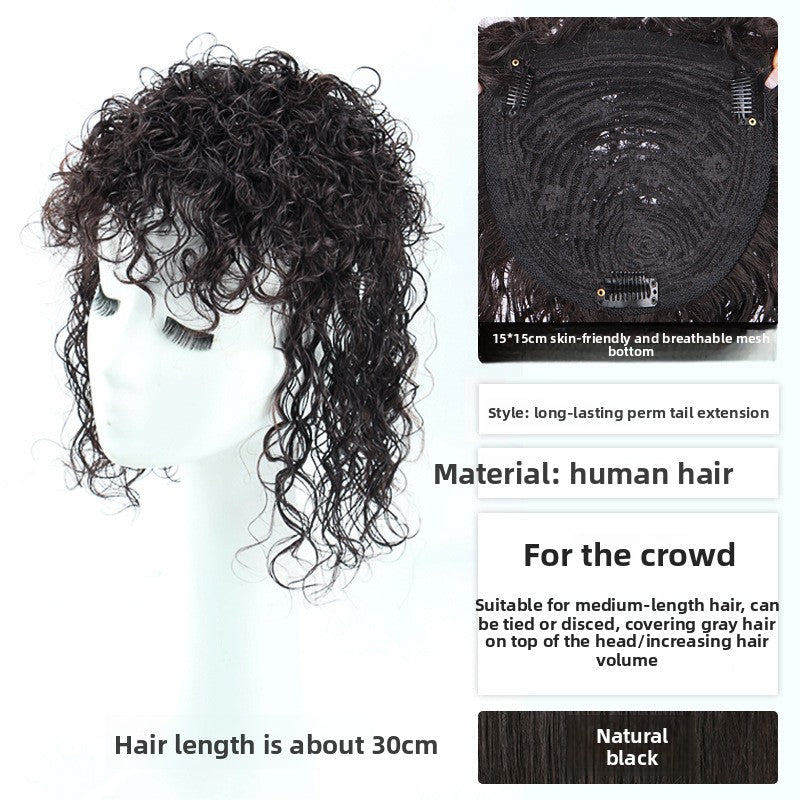 Thin and light hair curling iron