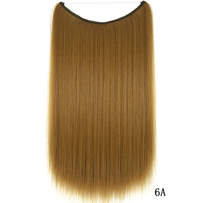 Seamless Straight Synthetic Hair Patch