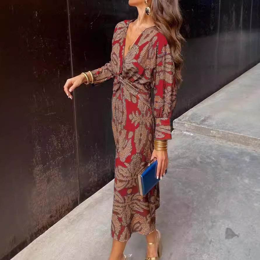 Printed Women's Dress - Price Value Store