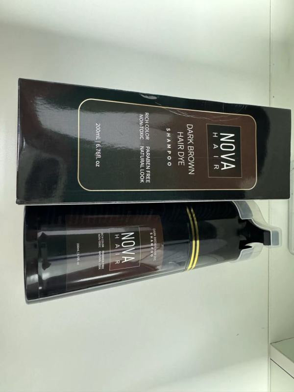 Plant Formula Hair Dye Shampoo 200ml