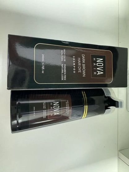 Plant Formula Hair Dye Shampoo 200ml