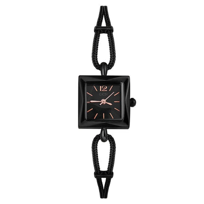 gedi vintage small sugar Cube Ladies' simple and elegant bracelet watch - Price Value Store