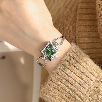 gedi vintage small sugar Cube Ladies' simple and elegant bracelet watch - Price Value Store