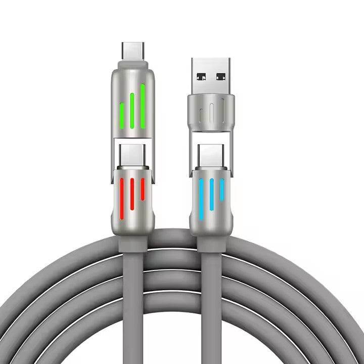 4-in-1 usb mobile phone data cable - Price Value Store
