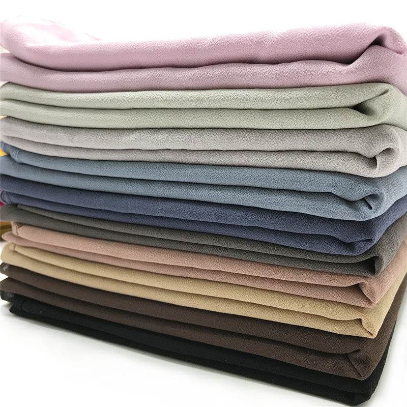 Monochrome Pearl Chiffon Bubble Scarf - Price Value Store