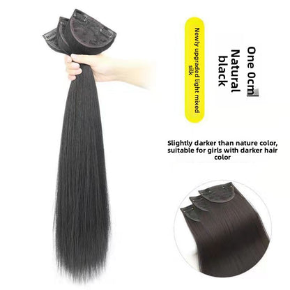 Long straight hair wig