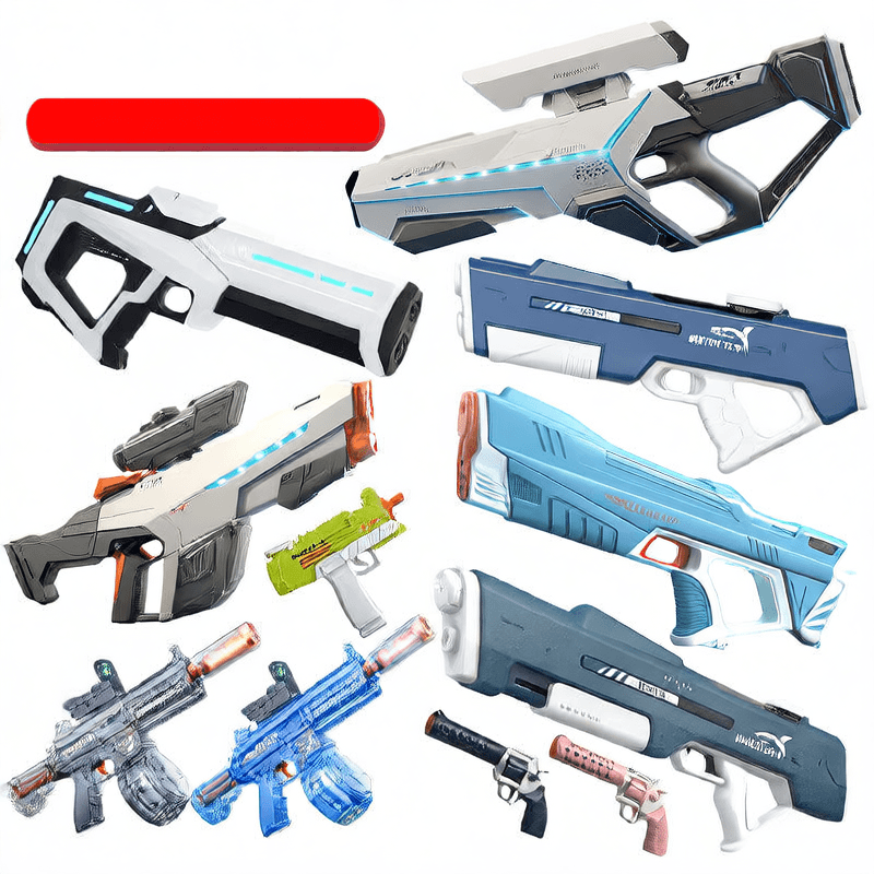 Continuous electric water gun with manual and automatic pulse to - Price Value Store