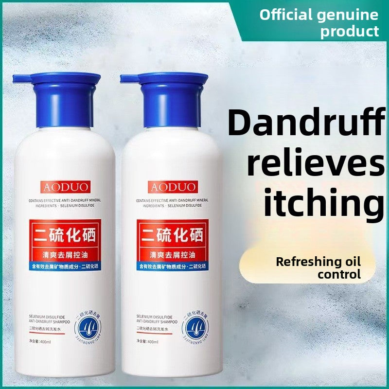 Selenium disulfide anti-dandruff shampoo