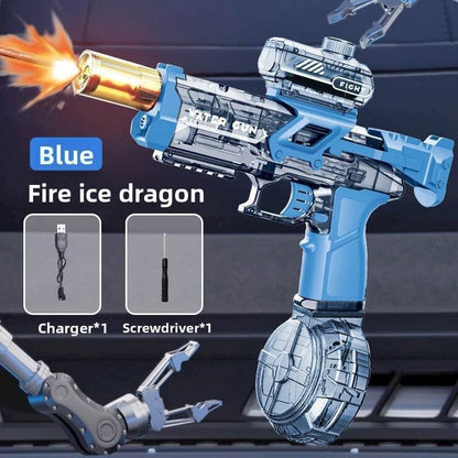 Continuous electric water gun with manual and automatic pulse to - Price Value Store