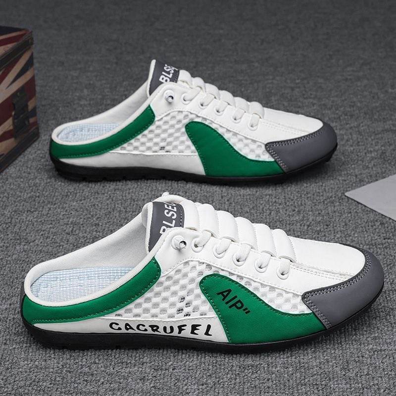 Men's oversized shoes with hollowed-out designs in summer - Price Value Store