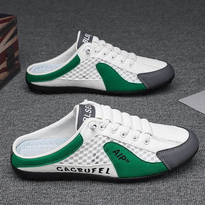 Men's oversized shoes with hollowed-out designs in summer - Price Value Store
