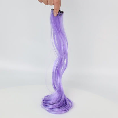 Colorful Curly Hair Piece Wig for Women