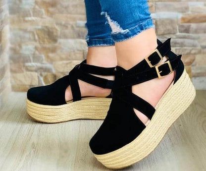 Thick-soled Baotou Platform Shoes - Price Value Store
