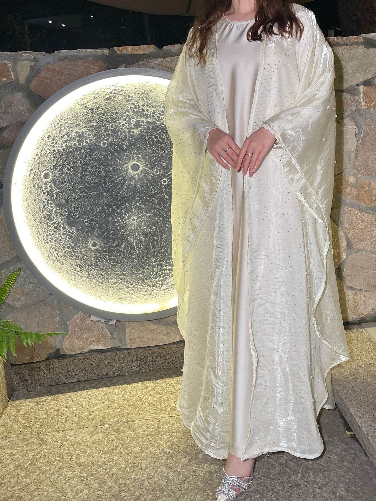 Stitched diamond bead robe - Price Value Store