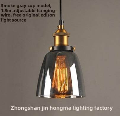 Creative retro glass chandelier - Price Value Store
