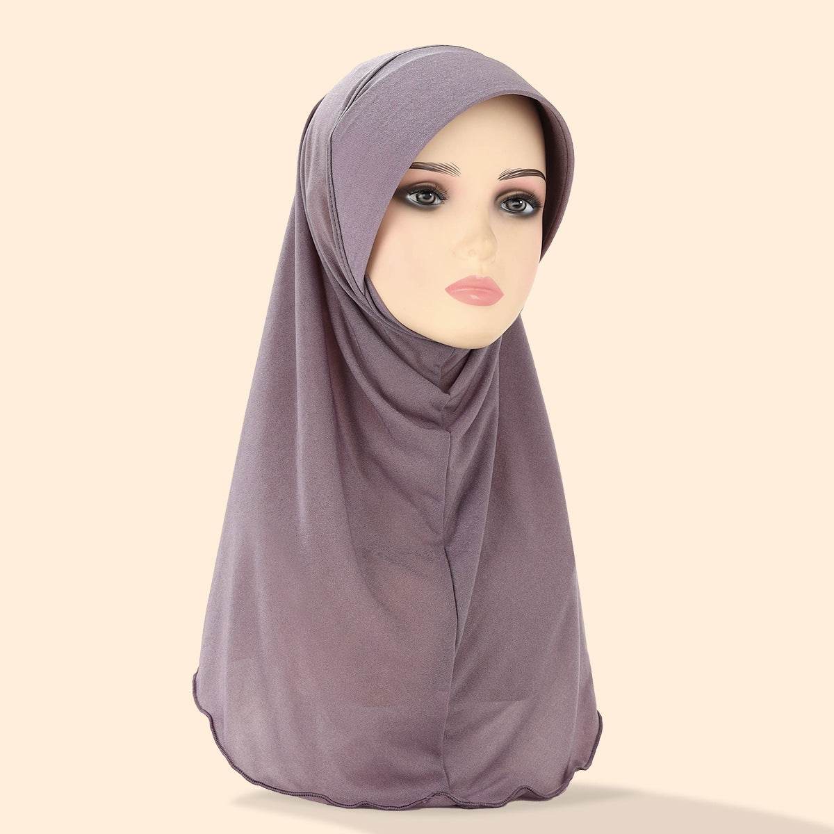 Solid-colored women's headscarf - Price Value Store