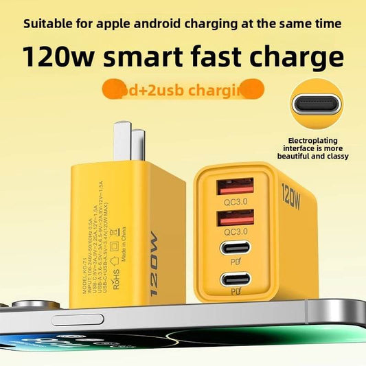 120W PD universal usb multi-port charger head - Price Value Store