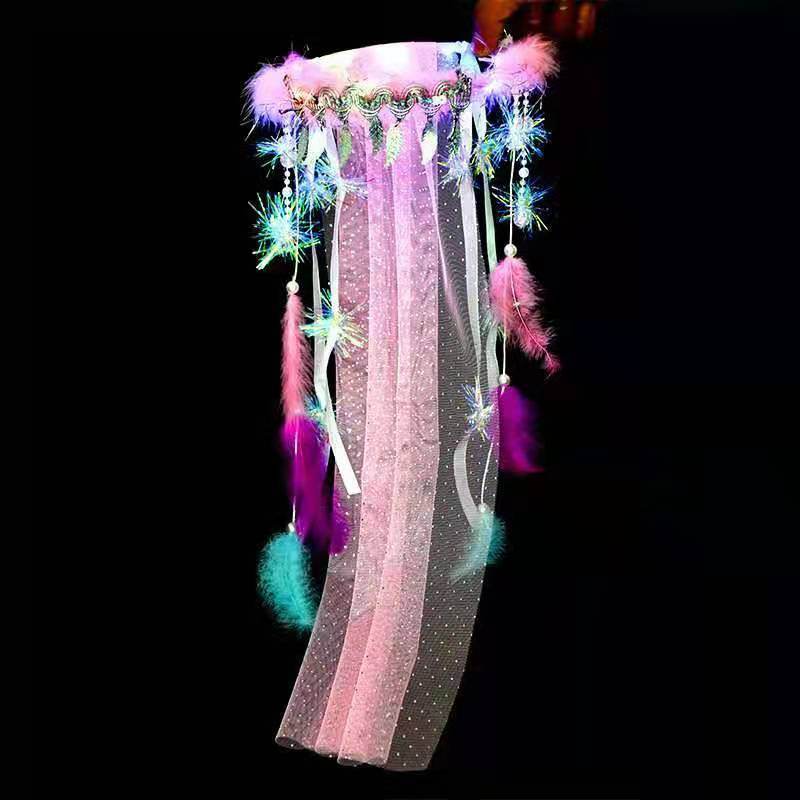 LED Light-Up Wedding Veil with Hair Clip for Women and Kids - Price Value Store
