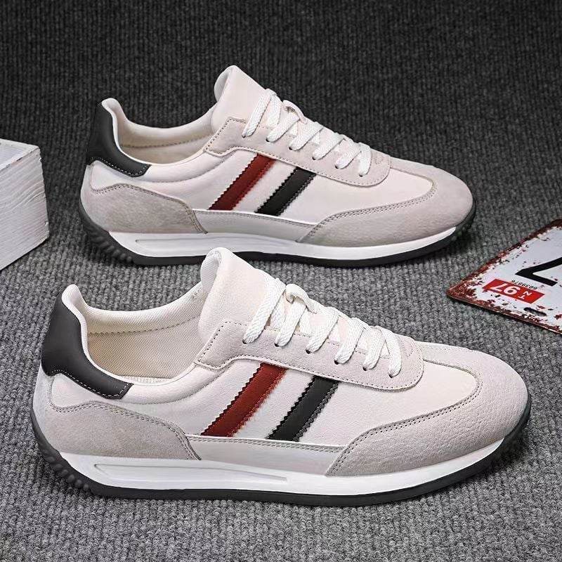 Leather men's casual durable slip-on shoes - Price Value Store
