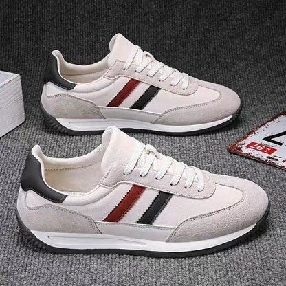 Leather men's casual durable slip-on shoes - Price Value Store