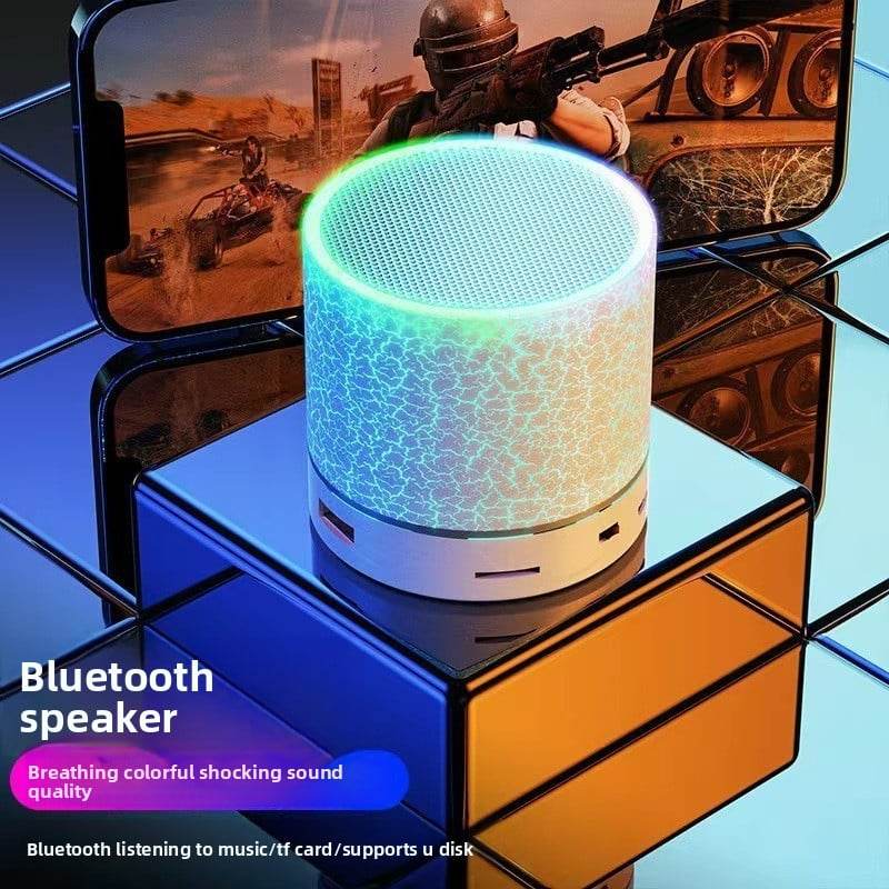 Portable Mini Colorful Bluetooth Speaker with LED Lights - Price Value Store