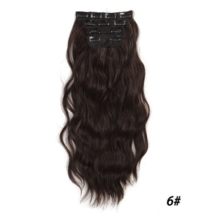 A four-piece wig set