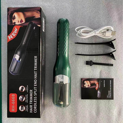 New version Rechargeable 2-in-1 Hair Trimmer Multi Function for Split Ends - Price Value Store