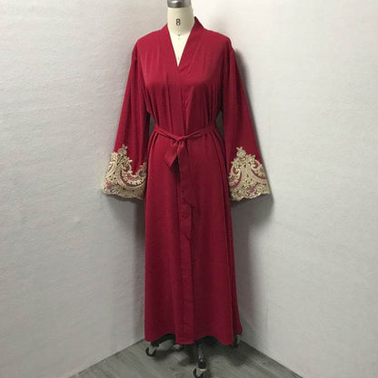 Elegant Embroidered Abaya Dress for Women - Price Value Store