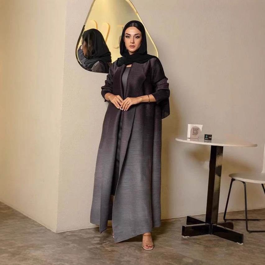 Elegant style long robe coat - Price Value Store