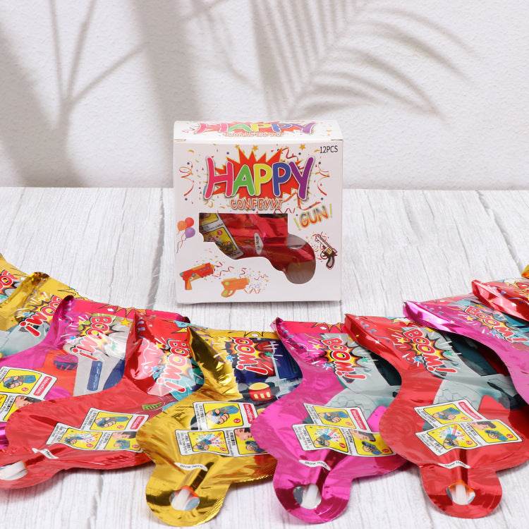 Inflatable Party Fireworks Gun - 12 Pack for Celebrations - Price Value Store