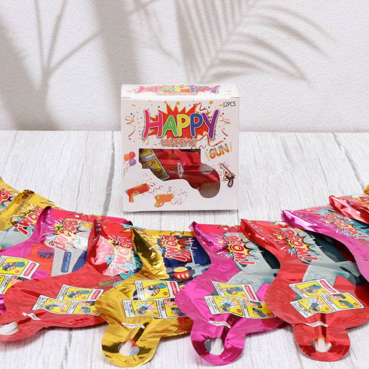 Inflatable Party Fireworks Gun - 12 Pack for Celebrations - Price Value Store