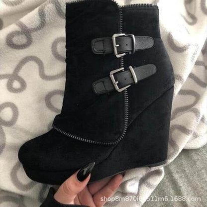 Pegged heel women's sandals - Price Value Store