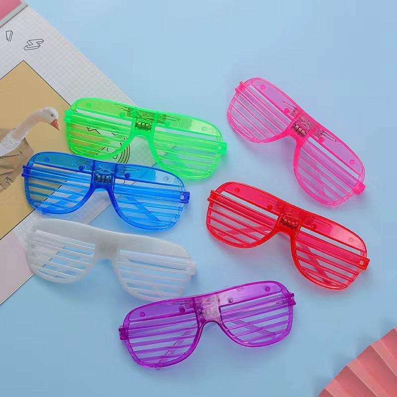Three-light LED flashing glasses for blinds - Price Value Store