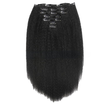 fluffy chemical fiber wig extension reissue piece