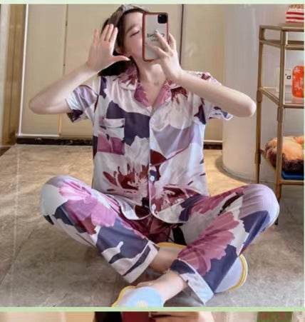 Long pants and cardigan home wear - Price Value Store