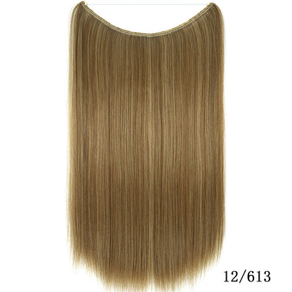 Seamless Straight Synthetic Hair Patch